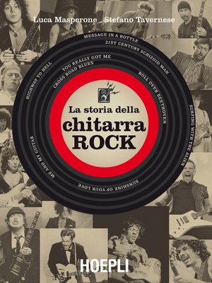 cover image of La storia della chitarra rock
